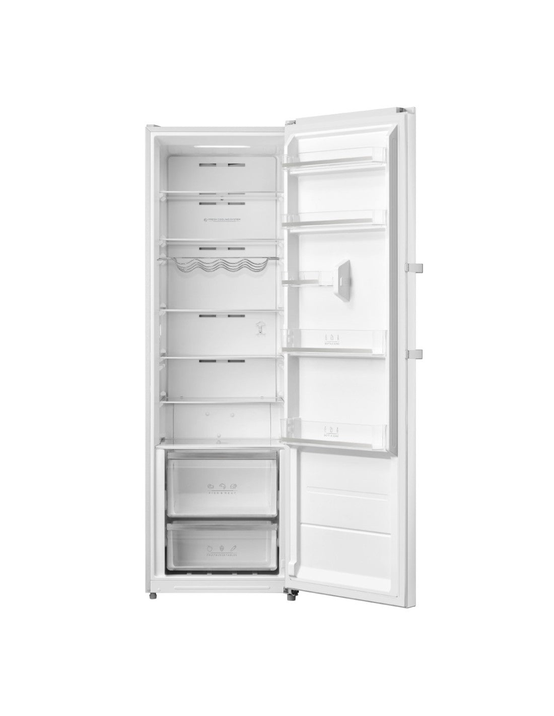 ❄️ Frigorífico 1 Puerta Johnson JRR185EW 185 cm Blanco – 362L No Frost con Display