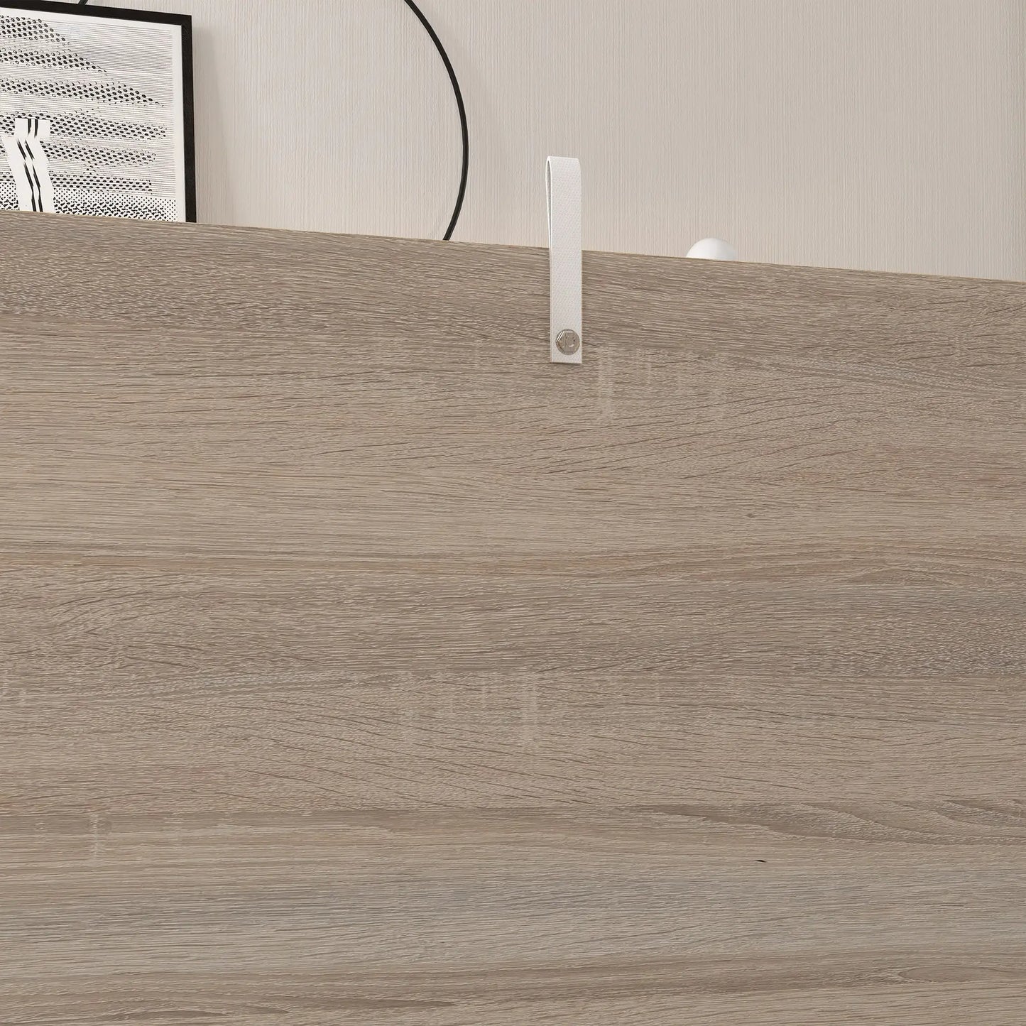 🧰 ARCÓN DE ALMACENAMIENTO 100 CM NATURAL Y BLANCO – BAÚL CON TAPA Y BANCO HASTA 120 KG