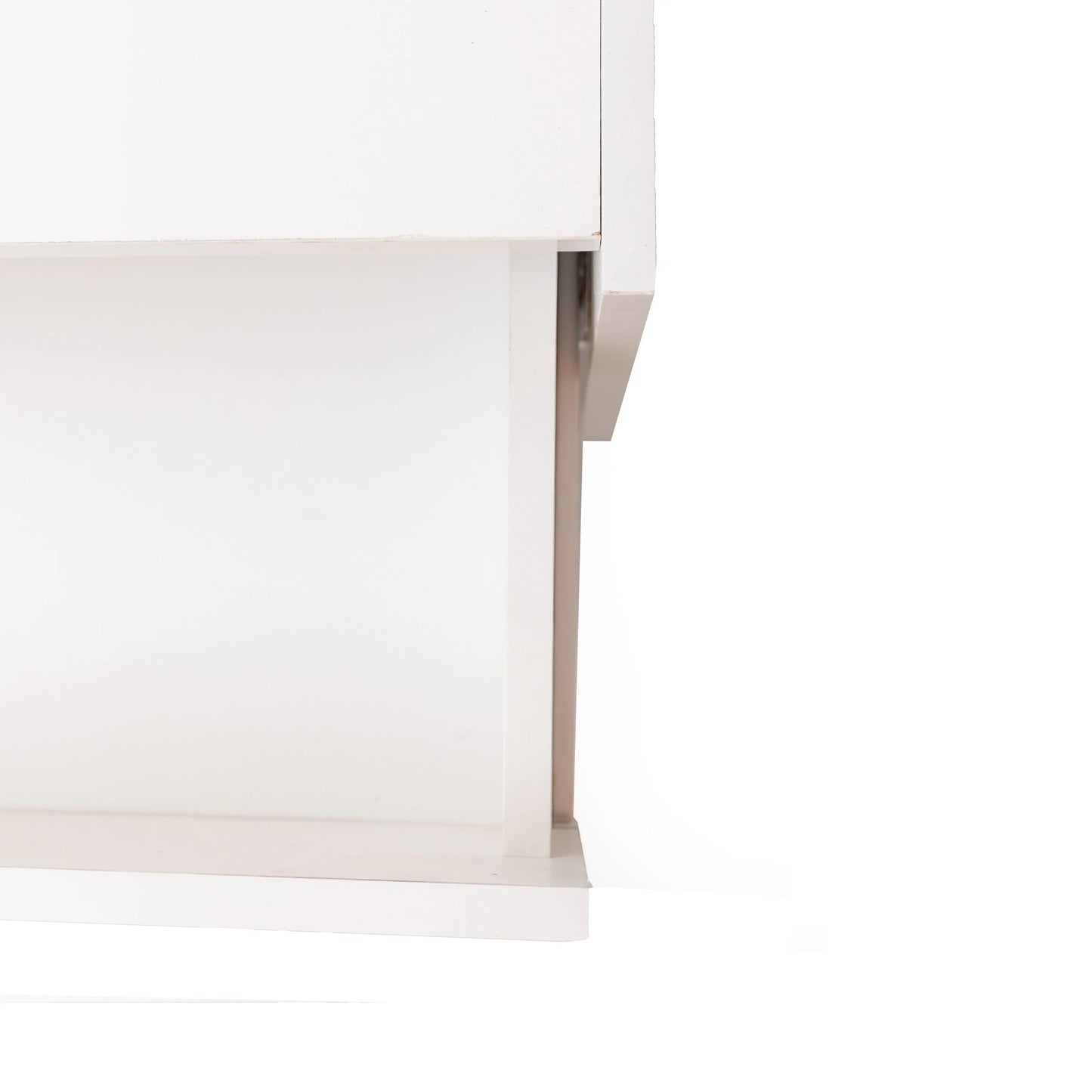 🖤🤍 MUEBLE TV “CONTRAST 190” – BLANCO Y NEGRO BRILLO · 3 CAJONES + 2 COMPARTIMENTOS · 190 CM