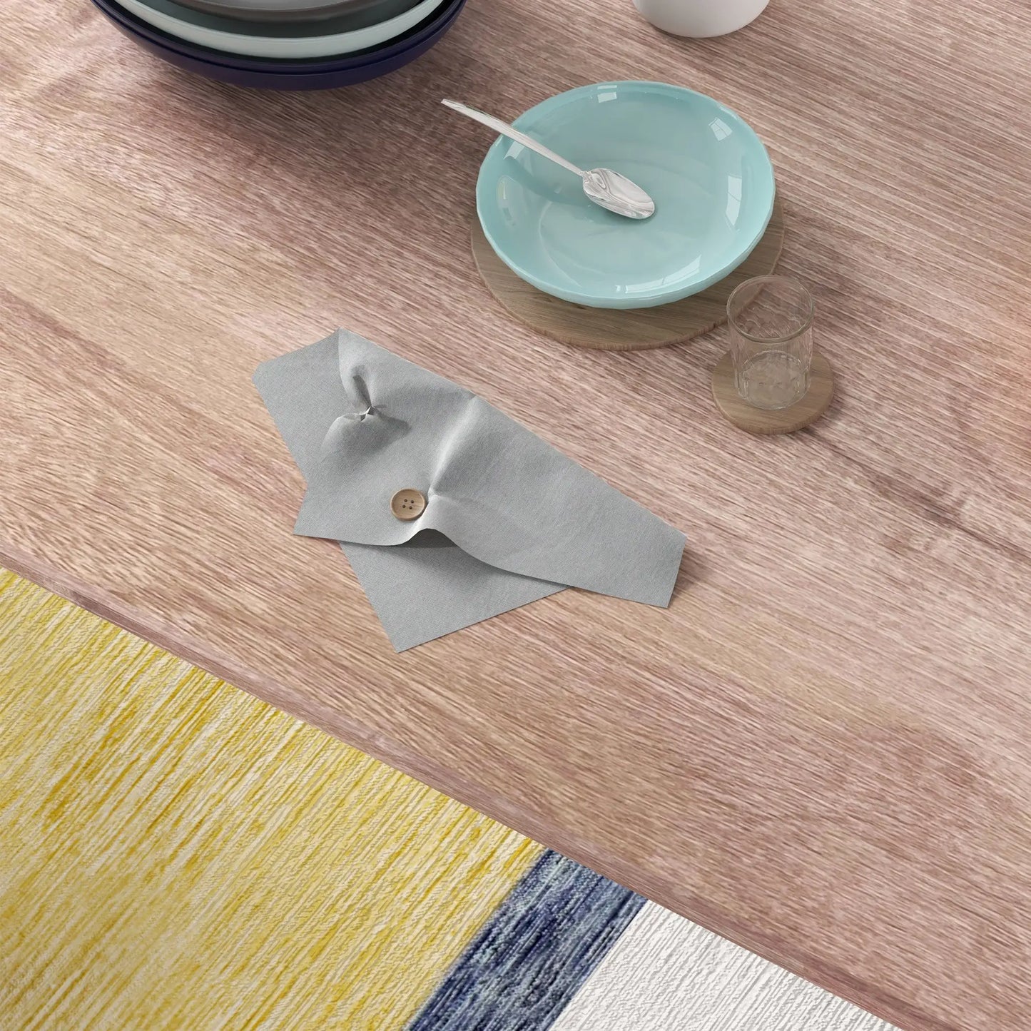 🍽️ Conjunto de Comedor NORDIC PLUS 110 cm – Mesa + 4 Sillas