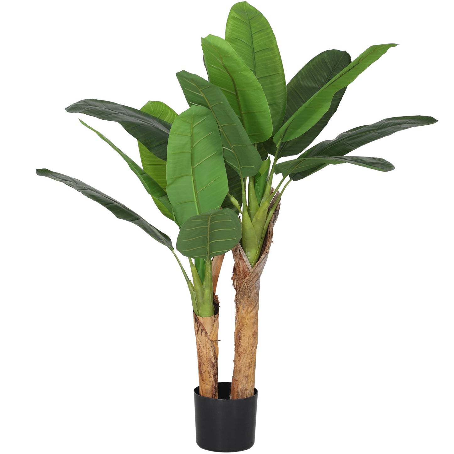 🌿 PLANTA ARTIFICIAL BANANERA 120 CM – REALISMO TROPICAL PARA TU HOGAR