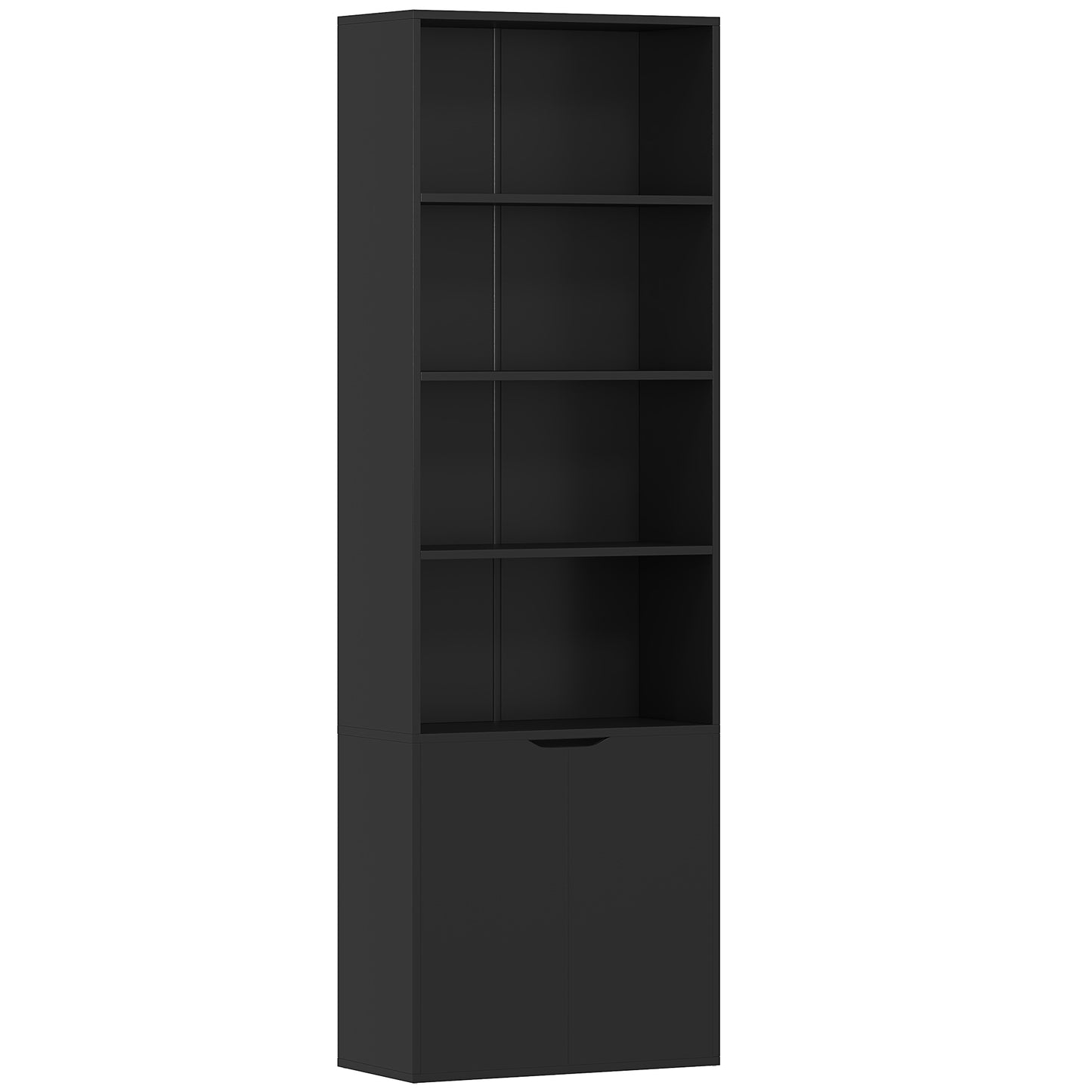 📚 Librería Vertical NEXUS – 6 Niveles con Puerta 180 cm