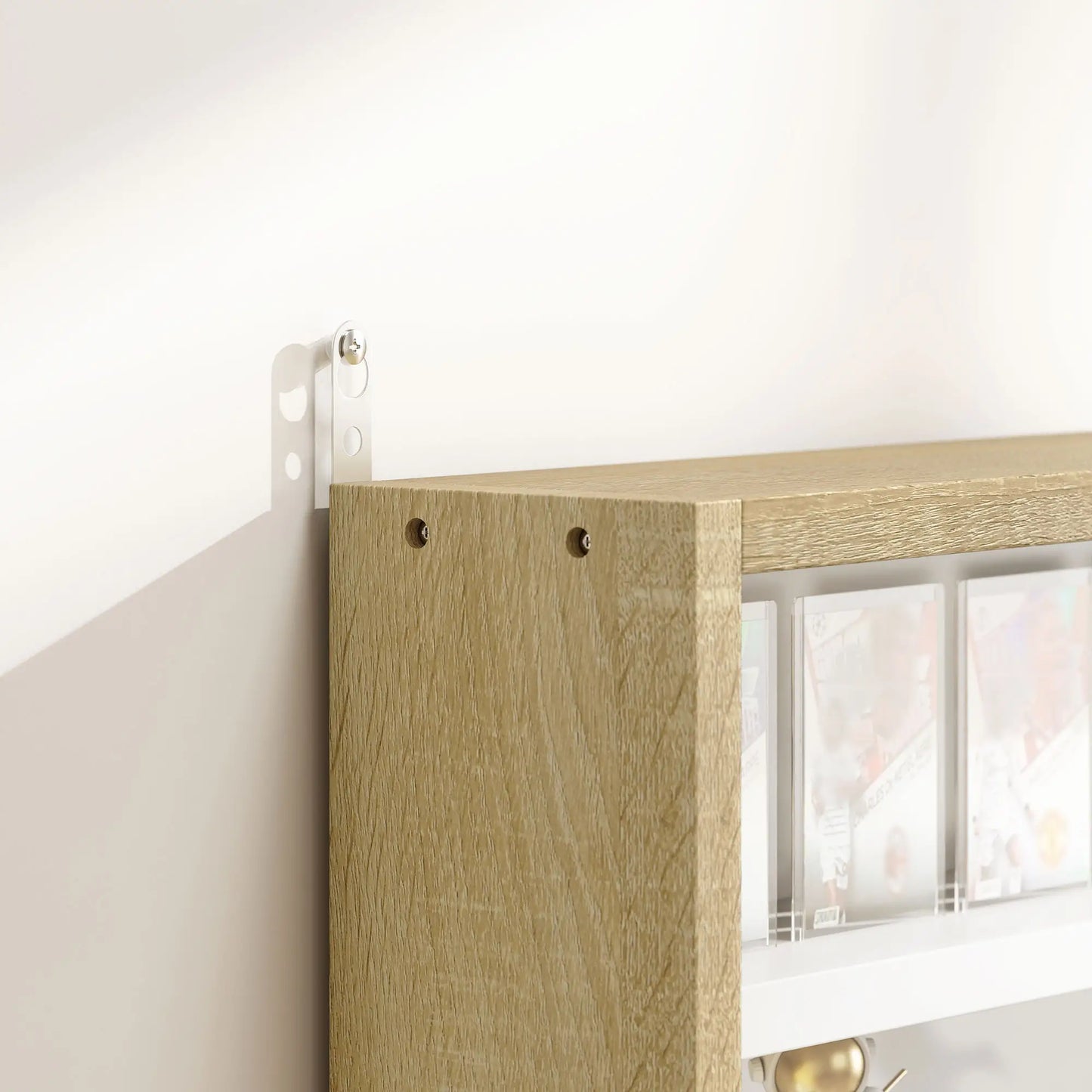 🪟 Vitrina de Pared DISPLAY GLASS – 80 cm con Puertas Correderas