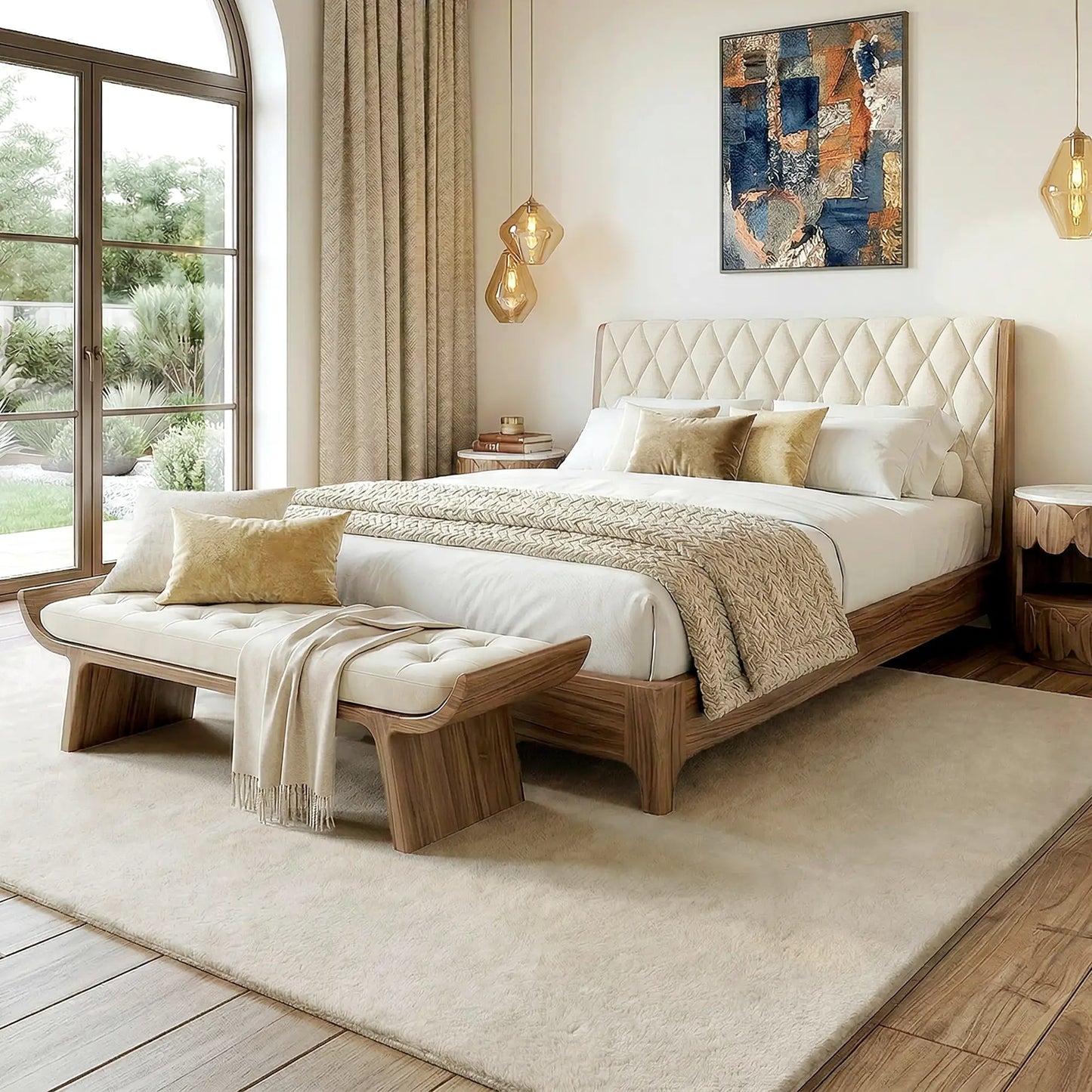🏡 ALFOMBRA DE SALÓN 160 × 120 CM LAVABLE – PELO LARGO, SUAVIDAD Y ESTILO MODERNO