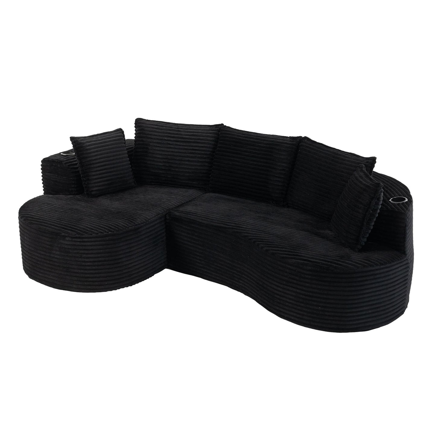 🛋️ BOGESOFA DE PANA – DISEÑO CONFORTABLE, PORTAVASOS Y COJINES