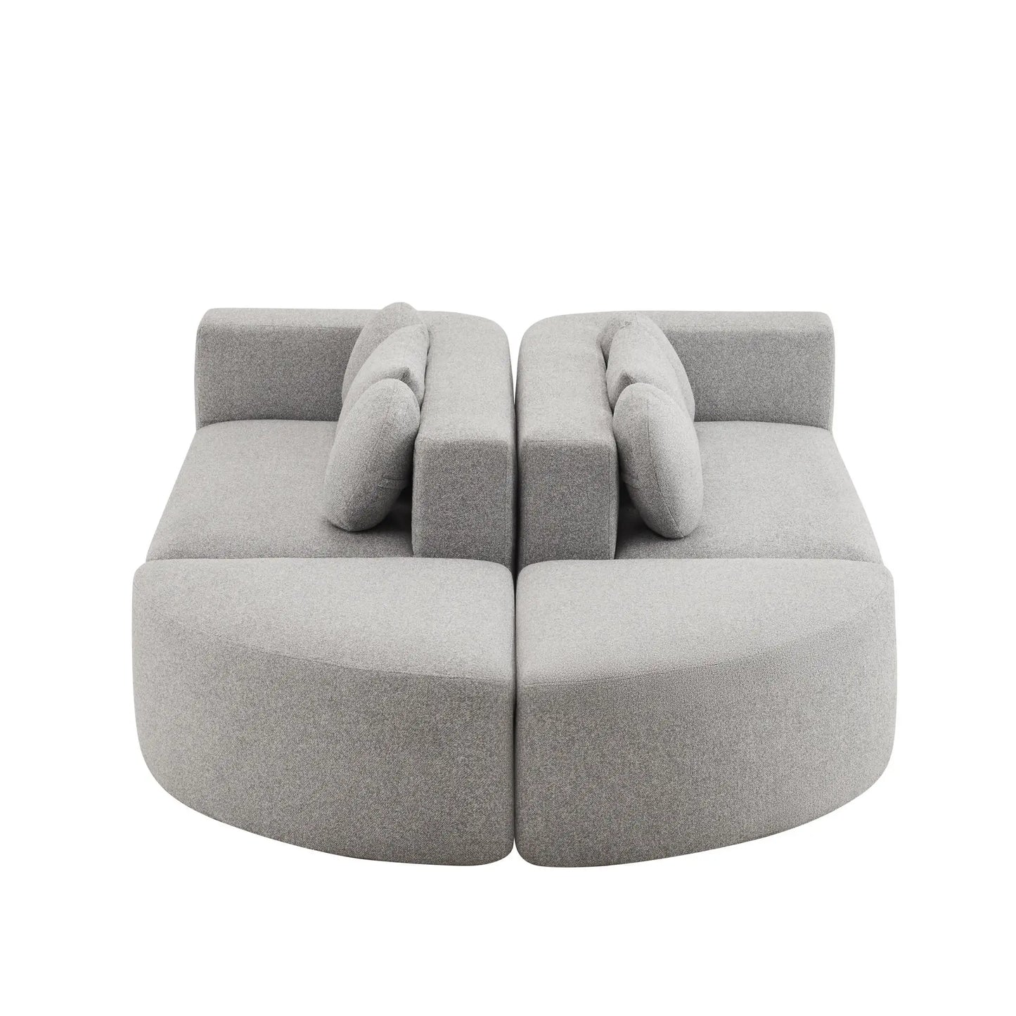 🛋️ SOFÁ CAMA MODULAR “CLOUD” – CHENILLA, ESPUMA DE ALTA ELASTICIDAD Y MUELLES ENSACADOS