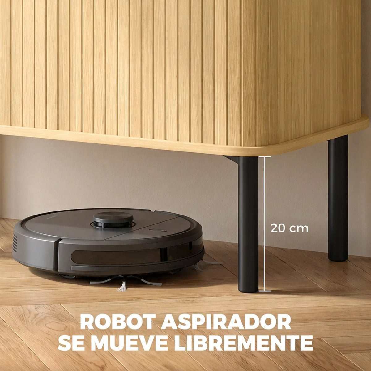 👞 ZAPATERO OAK SLIDE 5 – ROBLE CON PUERTAS CORREDERAS DE LAMAS Y 5 NIVELES