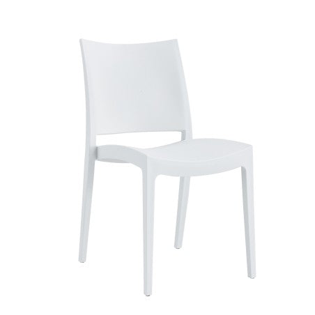 🪑 Silla CAPRI Blanca | Mobiliario Contract
