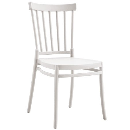 🪑 Silla MILOS NEW Blanca | Mobiliario Contract