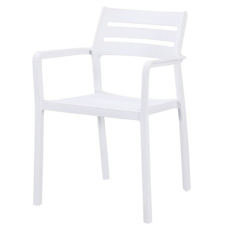 🪑 Sillón MADEIRA Blanco | Mobiliario Contract