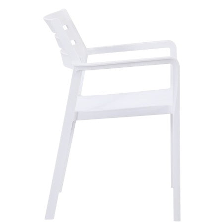 🪑 Sillón MADEIRA Blanco | Mobiliario Contract