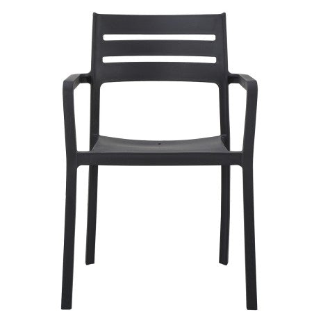 🪑 Sillón MADEIRA Negro | Mobiliario Contract