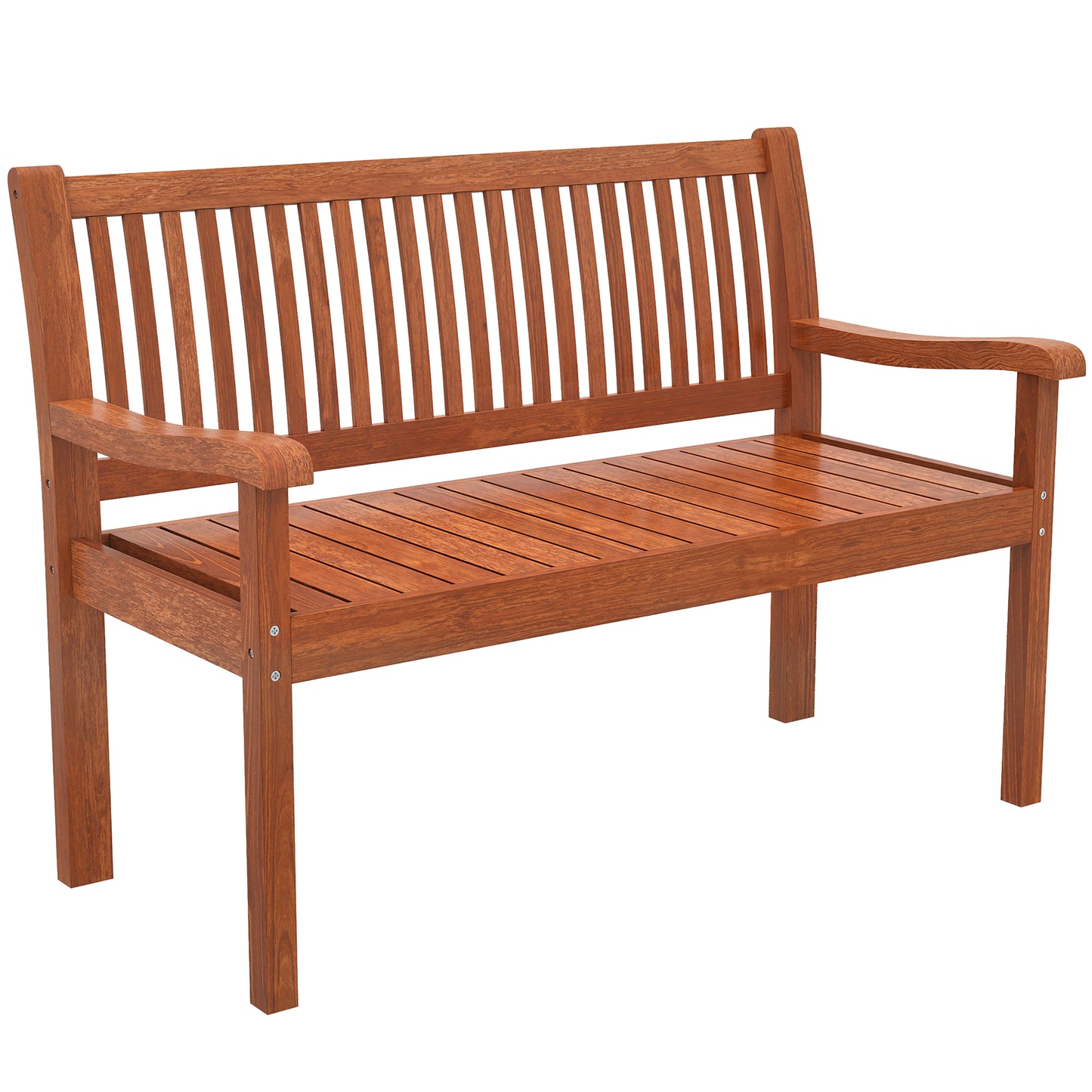 🌿 Banco de Jardín Modelo Natura Cover 2 Plazas Madera con Funda Impermeable