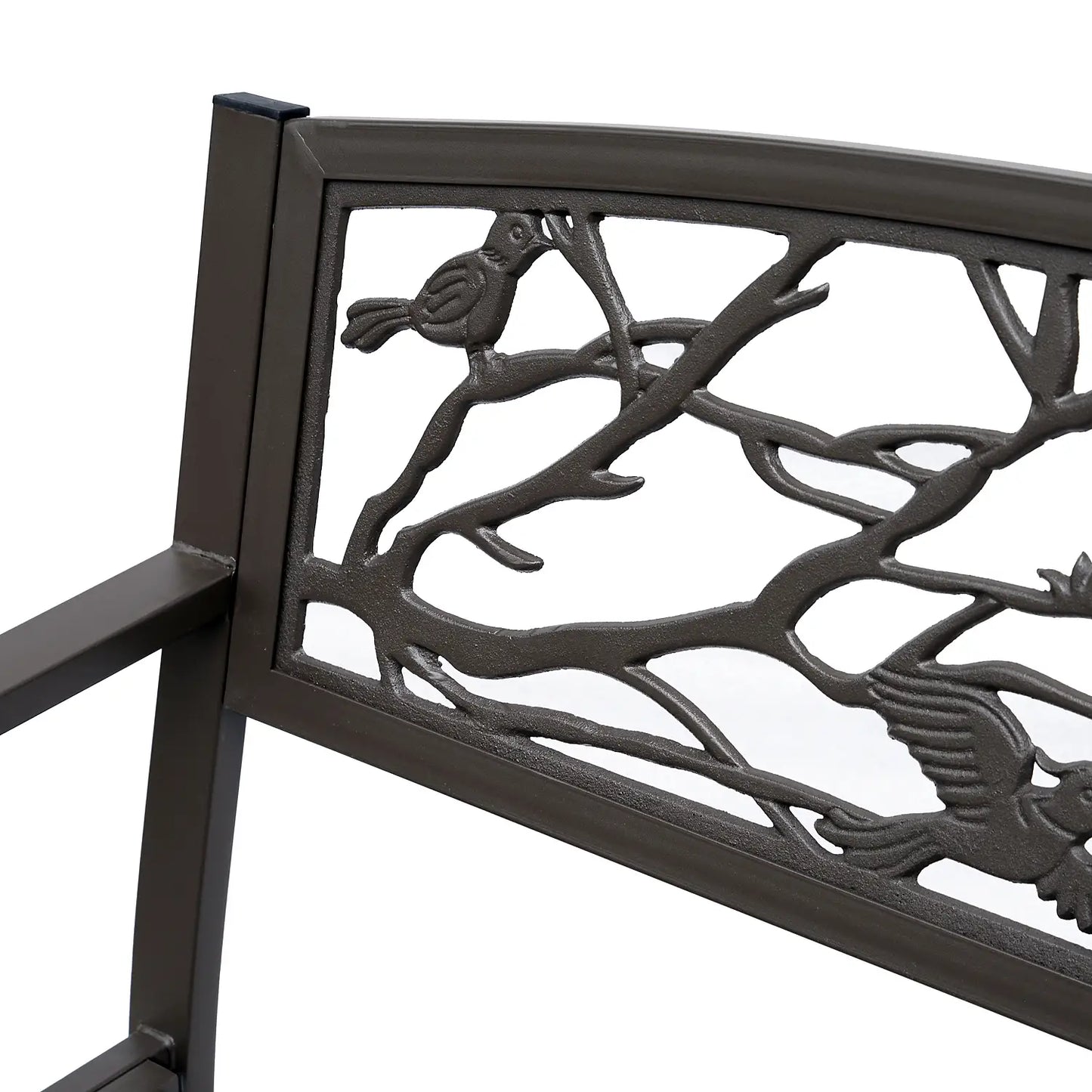 🌿 Banco de Jardín Modelo Bird Garden 2 Plazas Acero Diseño Decorativo