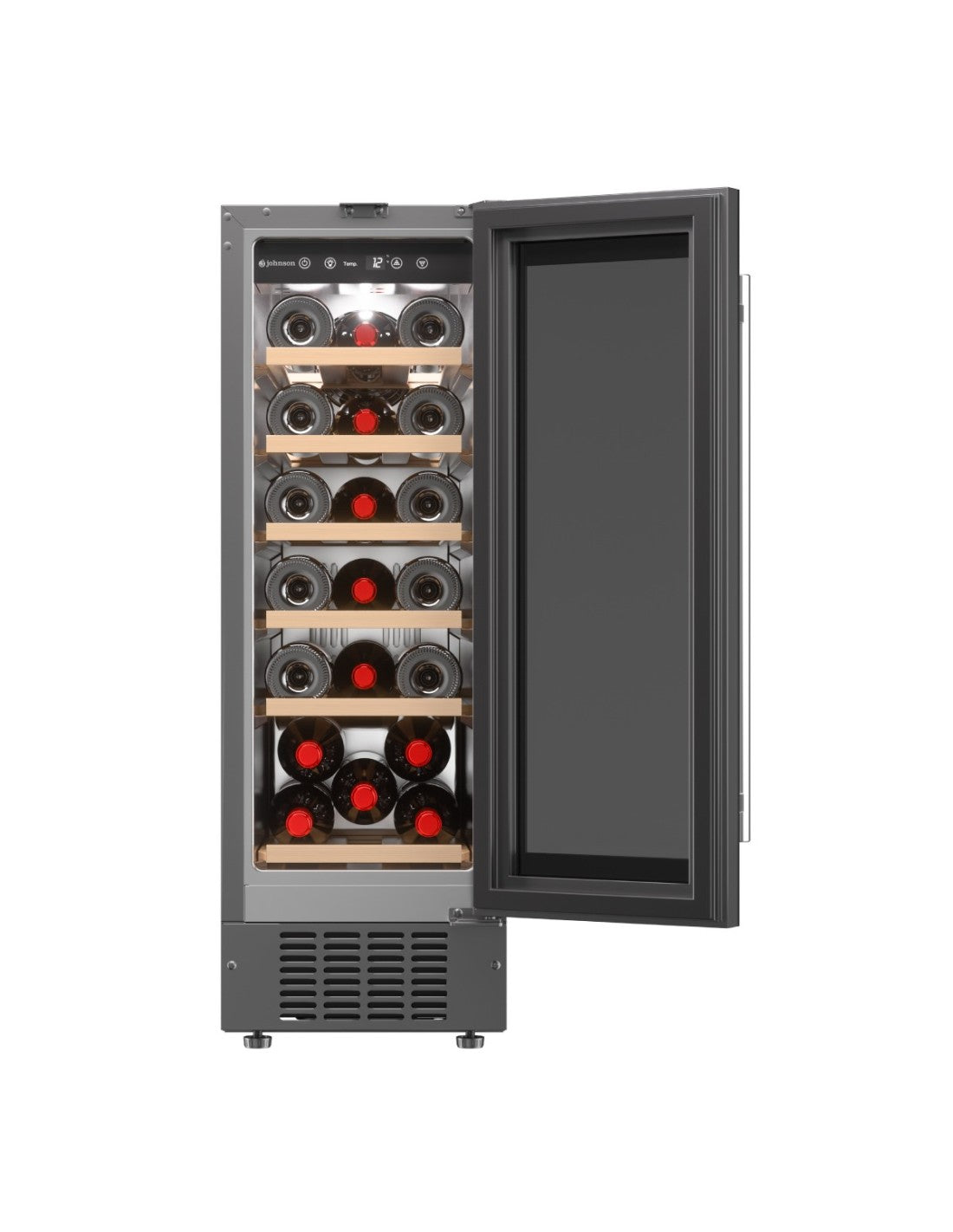 🍷 Vinoteca Johnson JRVN20SB87 88 cm – 20 Botellas Integrable
