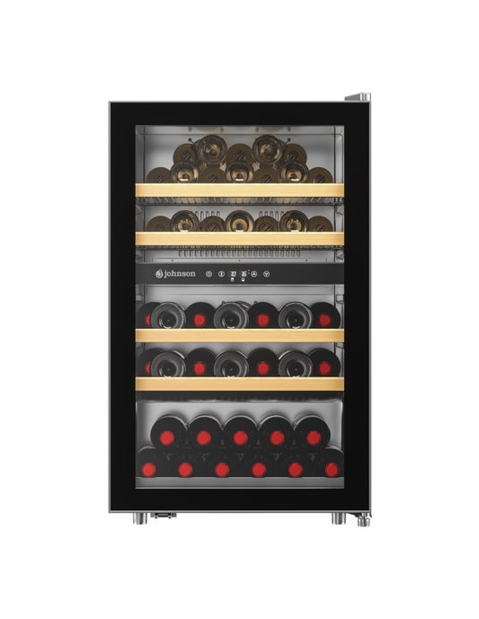 🍷 Vinoteca Johnson JRVN46F88D 90 cm – 53 Botellas Dual Zone