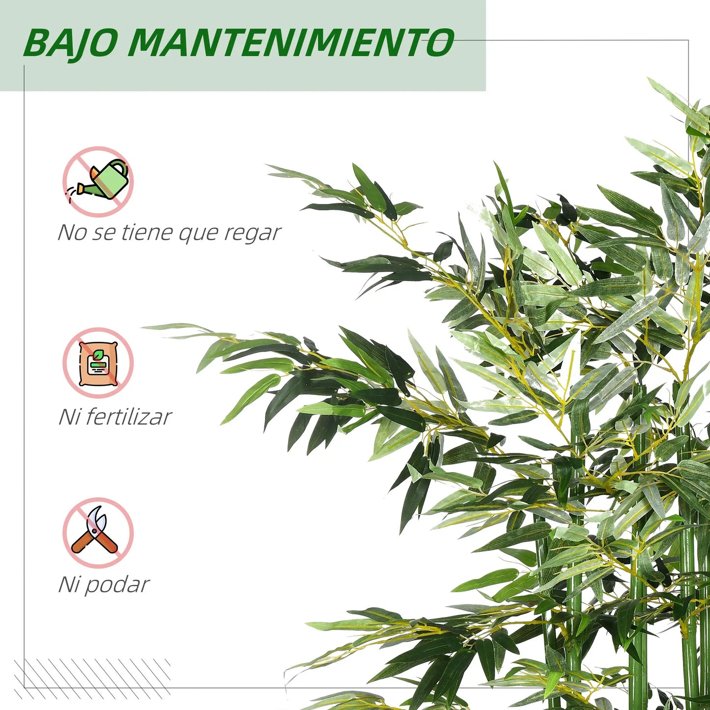 🎋 BAMBÚ ARTIFICIAL 180 CM CON MACETA DE MADERA – ELEGANCIA NATURAL PARA HOGAR Y OFICINA