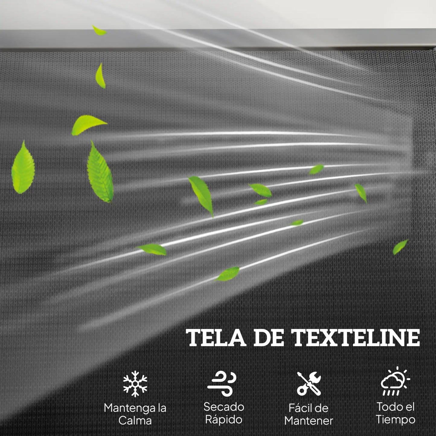 🌿 Mecedora de Jardín RELAX SWING XL 3 Plazas